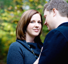 Annie and Brad engagement picture